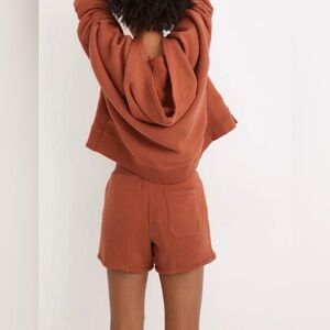 Madewell MWL Warm Orange sweat set
